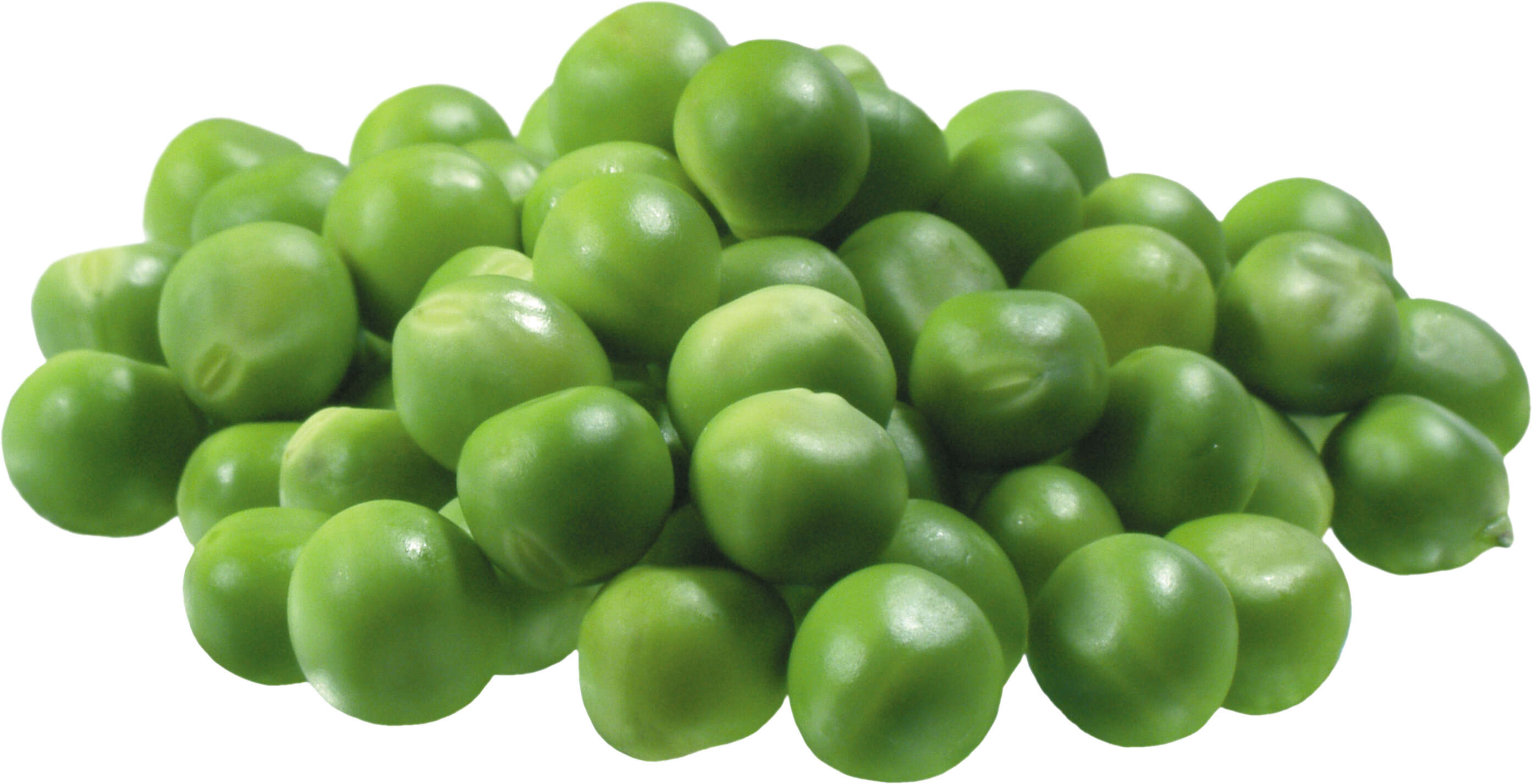 Peas On A White Background 2