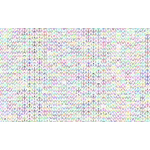 다색 Zigzag 패턴