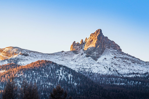 winter dolomite region 안의 dolomite mountains