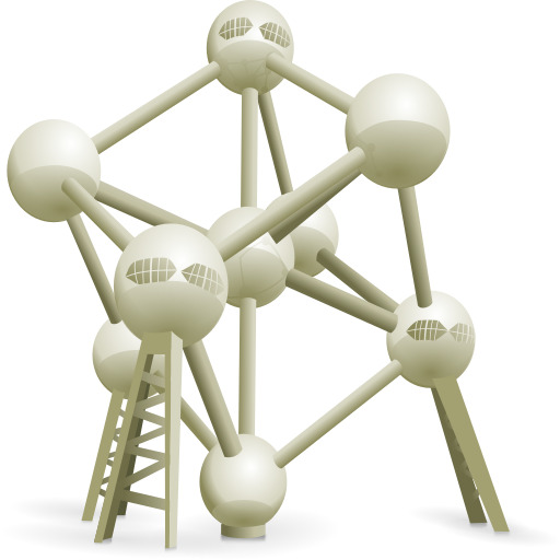 3D Model 의 Atom Atom