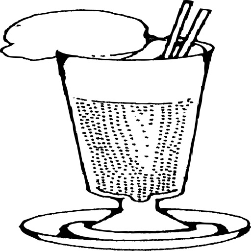Drink 안의 A Glass 있는 A Straw 2
