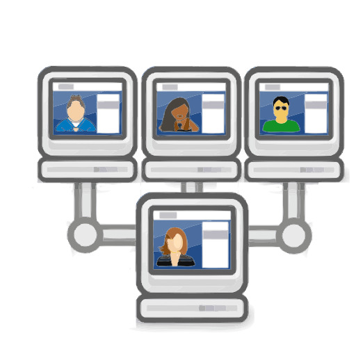 Group 의 사람들 위의 Video Chats