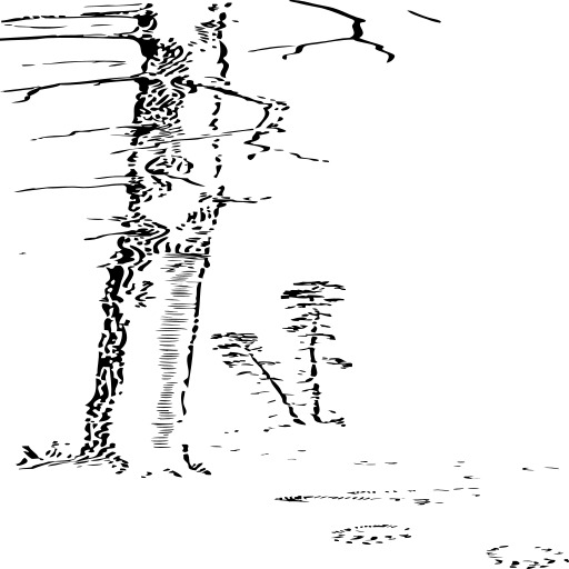 낙서 를 들고 있는 사람 의 그림