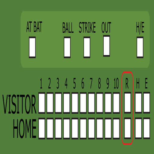 baseball scoreboard