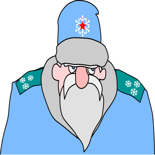 colonel frost russian military santa claus