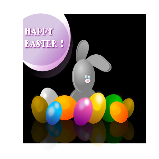 Happy 부활절 벡터 일러스트레이션