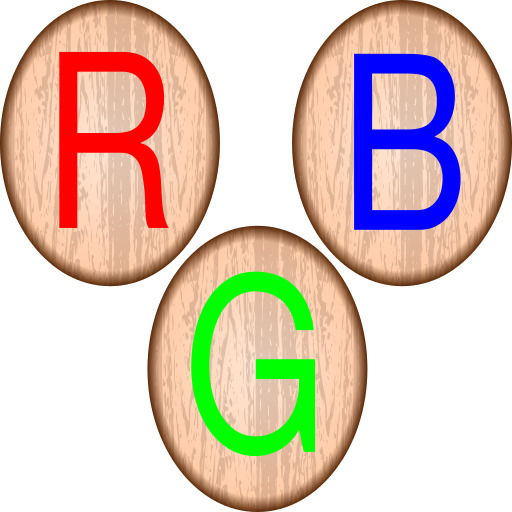 R, B, 와 C 벡터 일러스트
