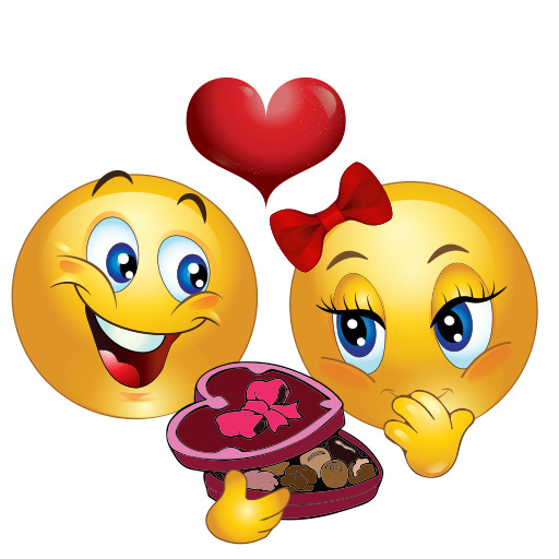 valentine gift 스마일리 이모티콘
