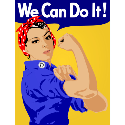 we can do it 벡터 일러스트