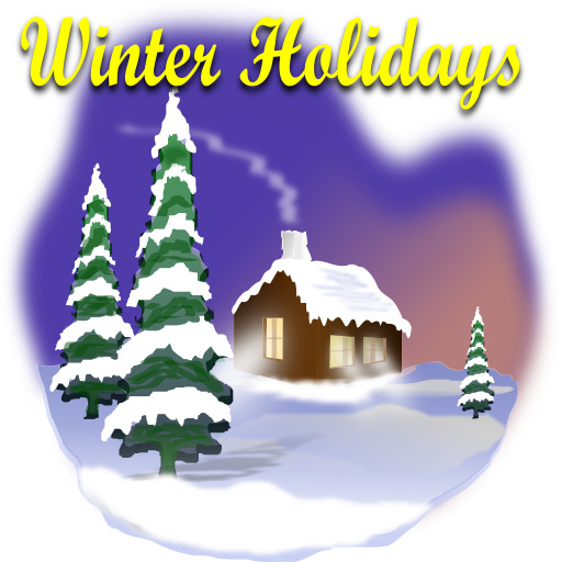 winter holiday 풍경