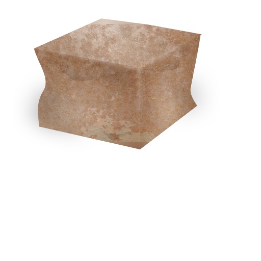 더러운 판지 박스
