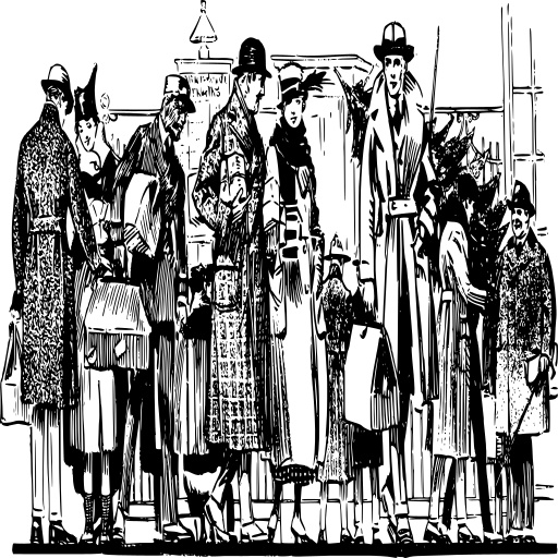 holiday shopping 1919