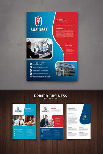 Business Brochure Corporate Brochures Print Templates