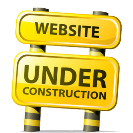 a yellow sign with the words under construction on it