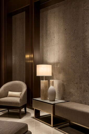 A Living Room With Two Chairs And A Table 01