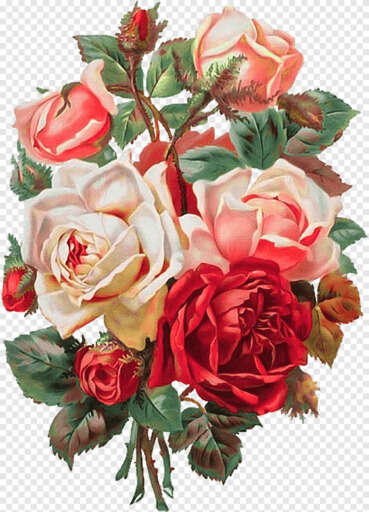 Victorian Era Floral Design Flower Bouquet Paper Arranging