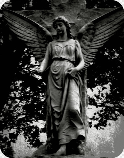 Statue Angel Classical Sculpture Gabriel Halloween Costume Monochrome