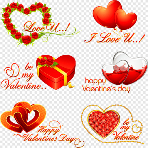 valentines day heartshaped rosette