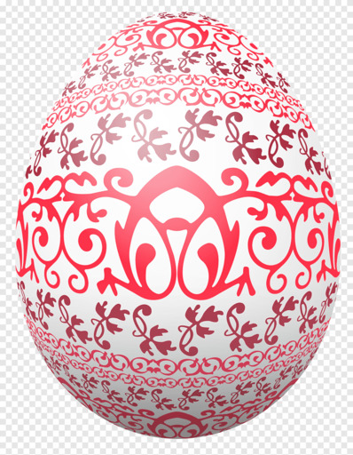 White Red And Pink Floral Easter Egg Decorating