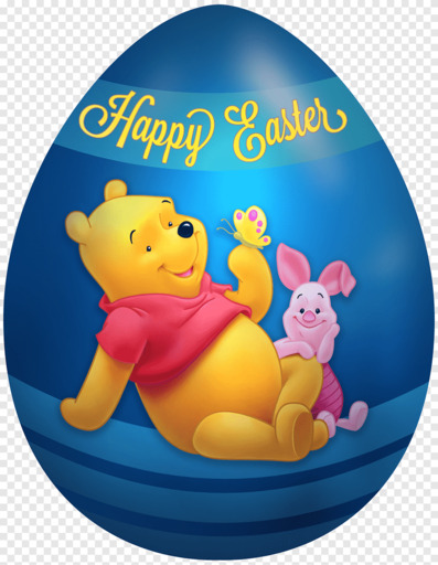 Winnie The Pooh Happy Easter Piglet Eeyore Bunny