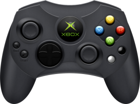 close up of a video game controller on a white background 8
