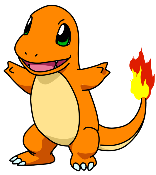a cartoon character with a fire in his hand variant a