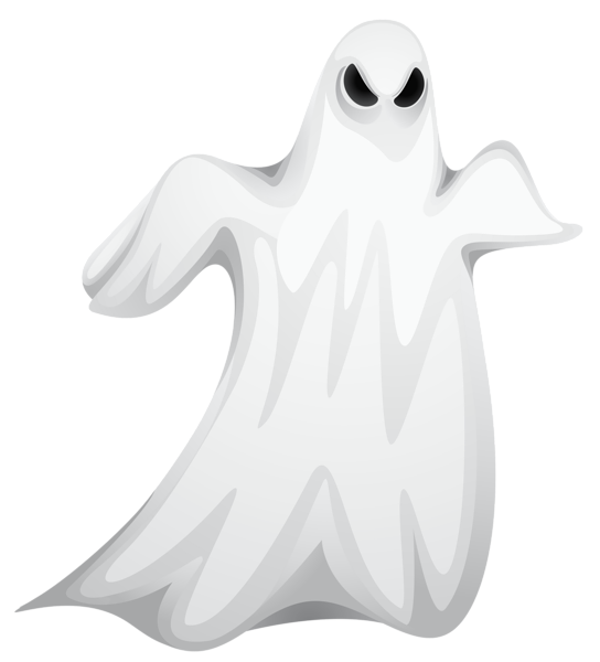 a white ghost with black eyes and a black nose variant i